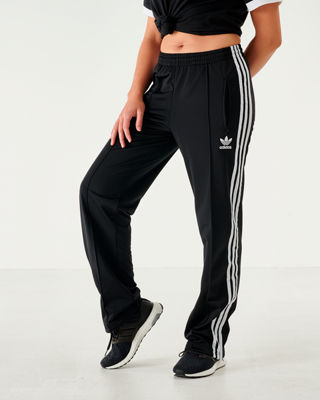 adidas firebird track pants womens black