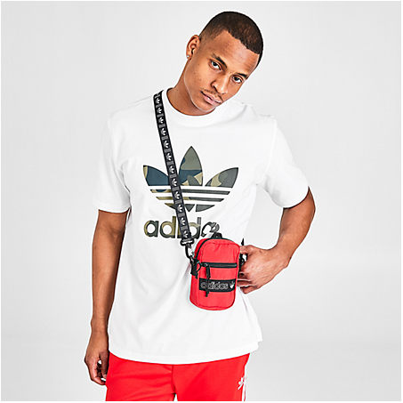 Adidas Originals Festival Crossbody Bag In Red