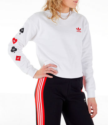 adidas playing card sweatshirt
