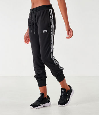 Adidas Originals Adidas Women's Originals Tape Poly Jogger Pants In Black |  ModeSens