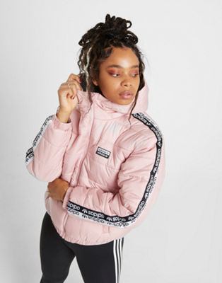 adidas puffer jacket pink