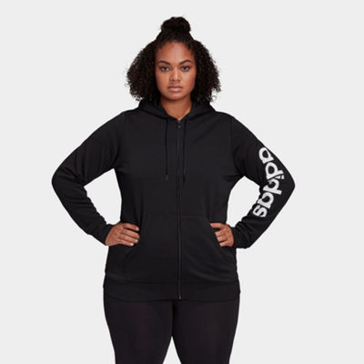 adidas hoodie women's plus size