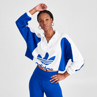 crop adidas sweatshirt