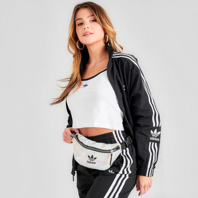 Adidas Originals Metallic Waist Pack In 