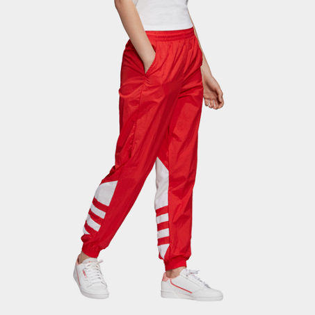 Adidas Originals Adidas Women's Originals Adicolor Sliced Trefoil Japona Track Jogger Pants In Red