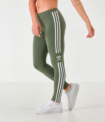 green adidas leggings womens