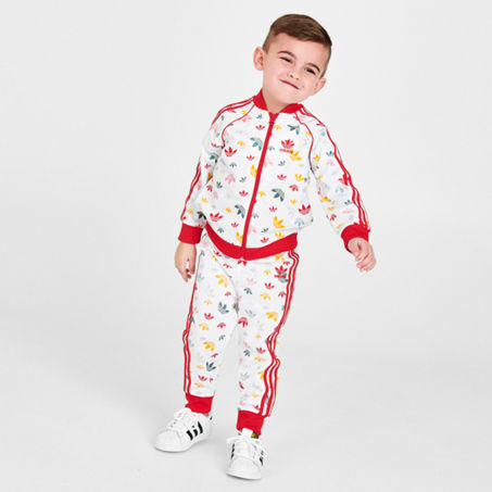 Adidas suit hot sale for toddlers