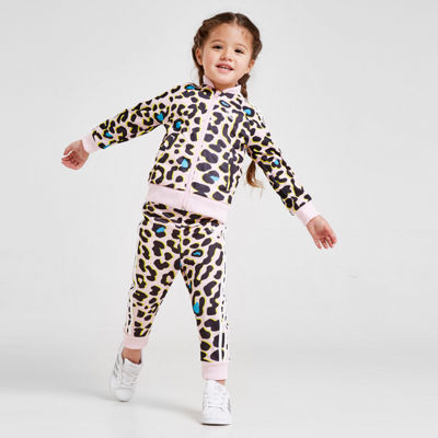 childrens adidas leopard print tracksuit