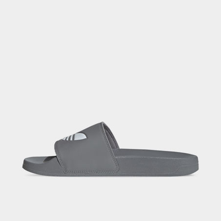 Adidas Originals Adidas Men's Originals Adilette Lite Slide Sandals In Grey Three/cloud White
