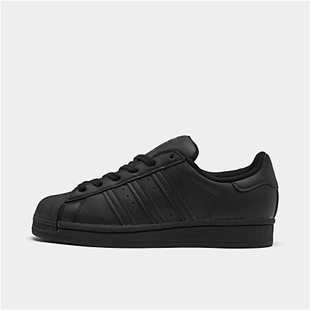 Shop Adidas Originals Adidas Big Kids' Originals Superstar Casual Shoes In Core Black/core Black/core Black