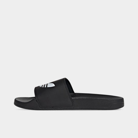 Adidas Originals Adilette Lite Slide Sandals In Black/white/black