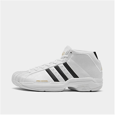 Adidas Originals Adidas Men's Pro Model 2g Basketball Shoes In White ...