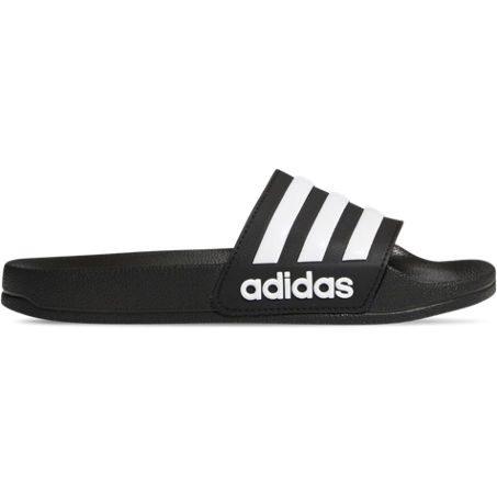 Shop Adidas Originals Adidas Big Kids' Adilette Shower Slide Sandals In Core Black/cloud White