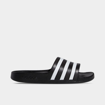 black and white adidas sandals