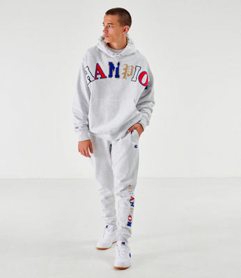 champion old english sweatpants