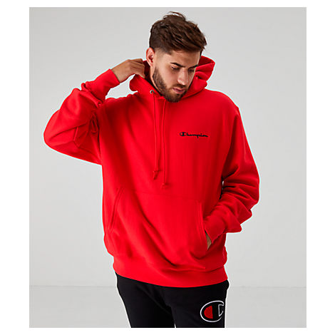 CHAMPION CHAMPION MEN'S REVERSE WEAVE EMBROIDERED LOGO HOODIE SIZE X-LARGE FLEECE,5587818