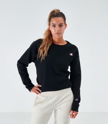 women's champion reverse weave crew sweatshirt