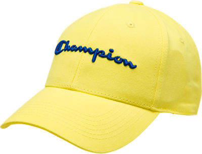 yellow champion hat