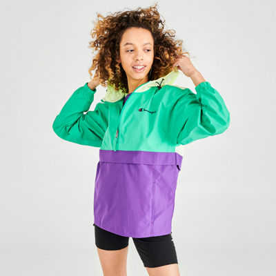 champion jacket womens purple