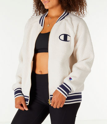 Women's Champion Sherpa FullZip Bomber Jacket Finish Line