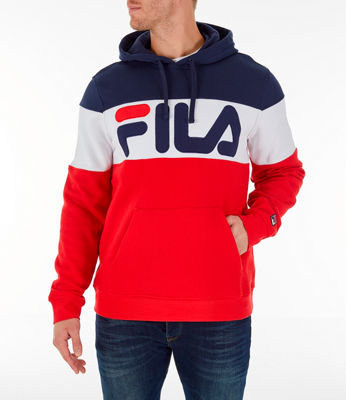 fluffy fila hoodie