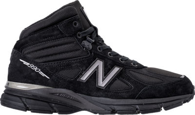 UPC 191264421974 product image for New Balance Men's 990 V4 Mid Running Shoes, Black | upcitemdb.com