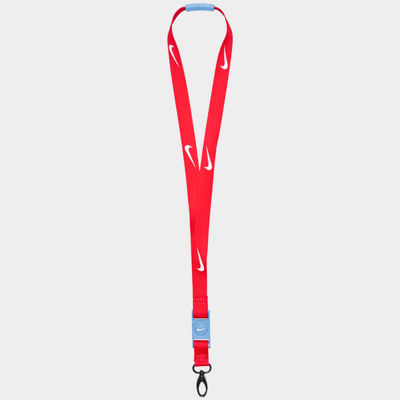 red nike lanyard