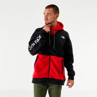 north face zip up fleece mens