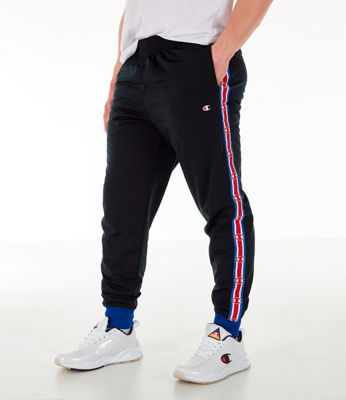 Men's Champion Side Tape Track Jogger Pants| Finish Line