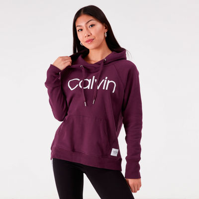 calvin klein purple sweatshirt