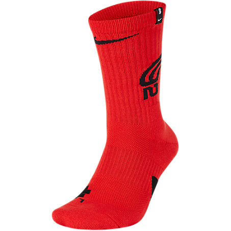 Nike Kyrie Elite Crew Basketball Socks In Red