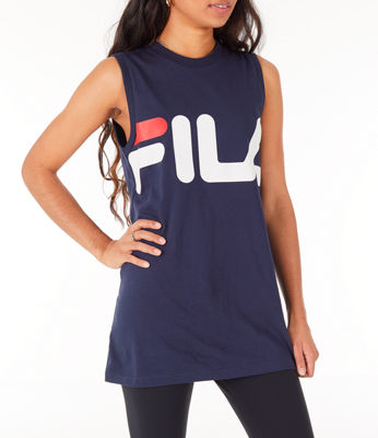 UPC 723567601236 product image for Fila Women's Sesto Sleeveless Muscle Tank, Blue | upcitemdb.com