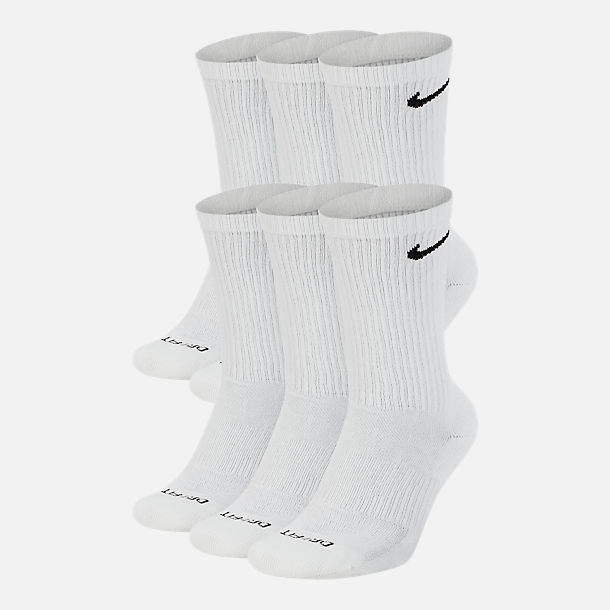 Nike Everyday Plus Cushioned 6-Pack Crew Training Socks