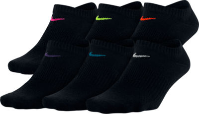 Nike no show womens socks 6 pack