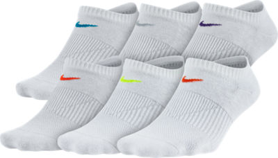 Nike no show womens socks 6 pack
