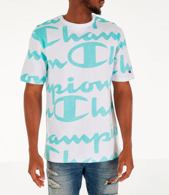 champion all over print shirt