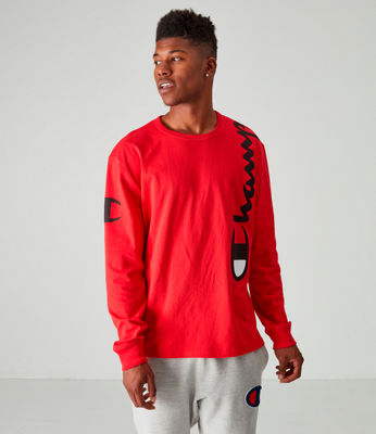 red champion script shirt