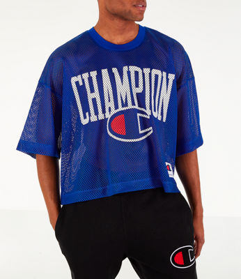 Men's Champion Mesh Football Jersey TShirt Finish Line
