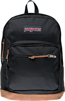 jansport right pack backpack black