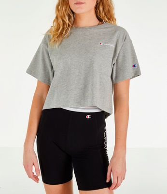 Download Women's Champion Crop T-Shirt| Finish Line