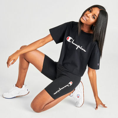 Champion shorts outfit women's online