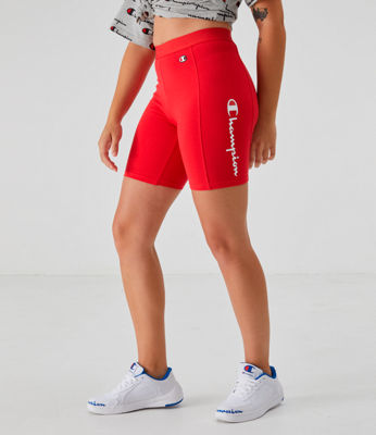 champion shorts red